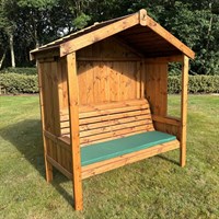 Charles Taylor Wooden Three Seater Imperial Arbour (HB322)