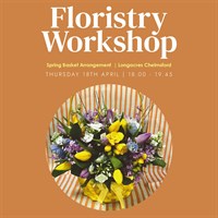 Chelmsford Spring Basket Floral Arrangement Workshop - Thursday 18th of April 2024
