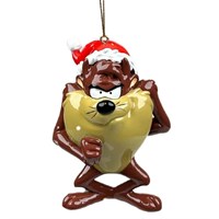 Christmas Inspo 10cm Looney Tunes Tasmanian Devil Christmas Ornament (LT25106)