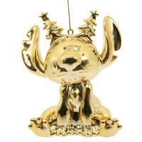 Christmas Inspo 10cm Stitch Trees Headband Gold Christmas Ornament (DN26313)