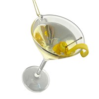 Christmas Inspo 11cm Lemon Cocktail Christmas Ornament (ZCI25259)