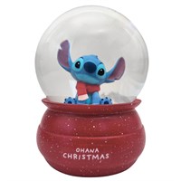 Christmas Inspo 11cm Lilo & Stitch Christmas Snowglobe (DN26289)