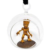 Christmas Inspo 11cm Marvel Groot Glass Open Christmas Bauble (DN96580)