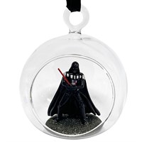 Christmas Inspo 11cm Star Wars Darth Vader Glass Open Christmas Bauble (SW96596)