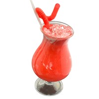 Christmas Inspo 13cm Red Cocktail Christmas Ornament (ZCI25255)