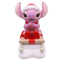 Christmas Inspo 20cm Lilo & Stich Angel Sled Christmas Statue (DN26199)