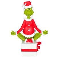 Christmas Inspo 20cm The Grinch on Present Christmas Statue (TG26021)