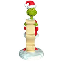 Christmas Inspo 20cm The Grinch with List Christmas Statue (TG26017)