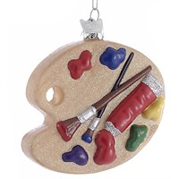 Christmas Inspo 3.25 Inch Painting Palette Christmas Ornament (NB1024)