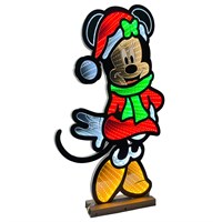 Christmas Inspo 60cm Minnie Mouse Scarf Christmas Infinity Christmas Light (DN24511UK)