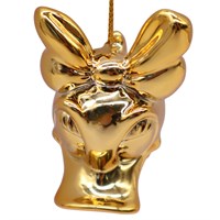 Christmas Inspo 6cm Daisy Duck Gold Head Christmas Ornament (DN25115)