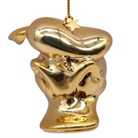 Christmas Inspo 6cm Donald Duck Gold Head Christmas Ornament (DN25114)