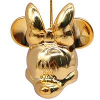 Christmas Inspo 6cm Minnie Mouse Gold Head Christmas Ornament (DN25113)