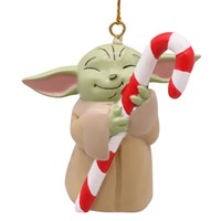 Christmas Inspo 6cm Star Wars Grogu Candy Cane Christmas Ornament (SW26014)