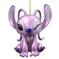 Christmas Inspo 9cm Lelo & Stitch Angel Metallic Christmas Ornament (DN25101)