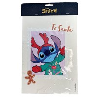 Christmas Inspo Lelo & Stitch Big Christmas Window Sticker (DN25307)
