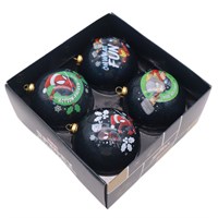Christmas Inspo Spiderman And His Amazing Friends 4 Pack Christmas Baubles (MV26056)