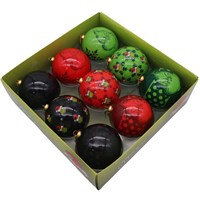 Christmas Inspo The Grinch 9 Pack Christmas Baubles (TG26037)
