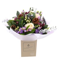 Christmas Joy Hand Tied Festive Bouquet