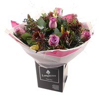 Christmas Winter Velvet Hand Tied Festive Bouquet