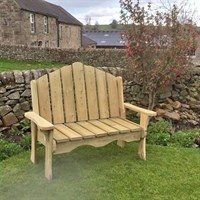 Churnet Valley Alton Manor Wooden Bench (AL101) DIRECT DISPATCH