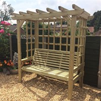 Churnet Valley Beatrice Wooden Arbour (BA102) DIRECT DISPATCH