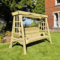 Churnet Valley The Cottage Wooden Garden Swing (SW104) DIRECT DISPATCH
