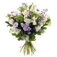 Coastal Haze Hand Tied Floral Bouquet 