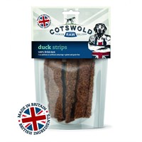 Cotswold Raw Duck Strips Dog Treats 100g (BTR-DU-STR-100)