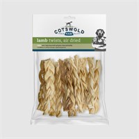 Cotswold Raw Lamb Twists Dog Treats 150g (TR-LA-TWI-150)