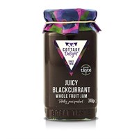 Cottage Delight Juicy Blackcurrant Whole Fruit Jam - 340g (CD100038)