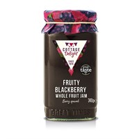 Cottage Delight Fruity Blackberry Whole Fruit Jam - 340g (CD100079)