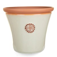 Creekwood 15cm Chatsworth Garden Pot Off White (47420)