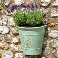 Creekwood Blenheim Wall Pot Green 23x21cm (43200)