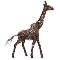 Creekwood Giraffe Sculpture Small Bronze 132x150cm (43265)