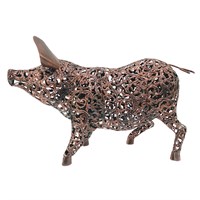Creekwood Bronze Pig Garden Sculpture 61cm (47278)