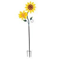 Creekwood Glass Wind Spinner Sunflower 30x122cm (43415)