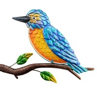 Creekwood Glass Wall Art Kingfisher 33x26cm (43136)