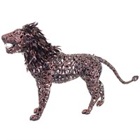 Creekwood Lion Sculpture Bronze 133x81cm (43397)