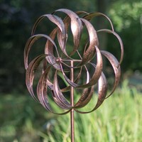 Creekwood Pemberley Wind Sculpture Brushed Copper 61x213cm (43034)