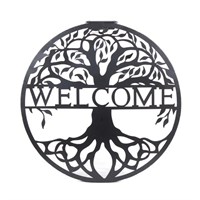 Creekwood Solar Wall Decor - Welcome (47287)