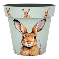 Creekwood Zest Garden Pot Hare 22cm (8ZESTHR)