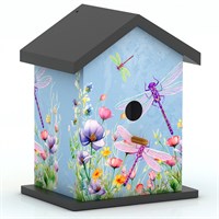 Creekwood Zest Wild Bird Birdhouse Dragonflies 26cm (ZESTBHDF)