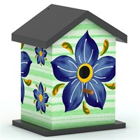 Creekwood Zest Wild Bird Birdhouse Verde 26cm (ZESTBHVE)
