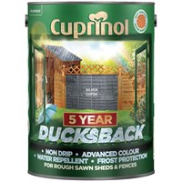 Cuprinol 5 Year Ducksback Paint - Silver Copse 5L (661025)