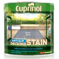 Cuprinol Anti-Slip Decking Stain - Silver Birch 2.5L (5122406)