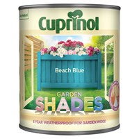 Cuprinol Garden Shades Paint - Beach Blue 1L (645291)