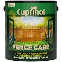 Cuprinol Less Mess Fence Care - Autumn Gold 6L (670976)