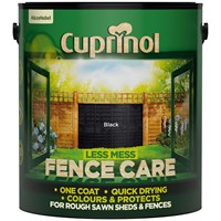Cuprinol Less Mess Fence Care - Black 6L (670992)