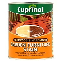 Cuprinol Softwood & Hardwood Garden Furniture Stain - Clear 750ml (645283)